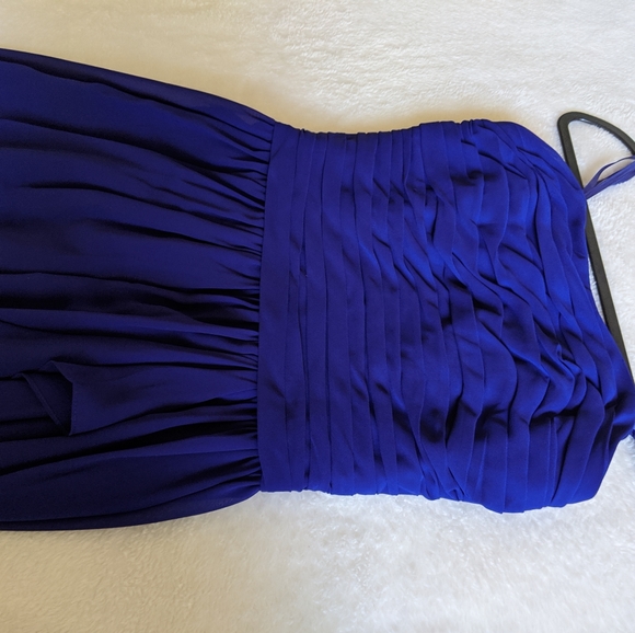 Ralph Lauren sweetheart ruched dress size 4 - Picture 3 of 6